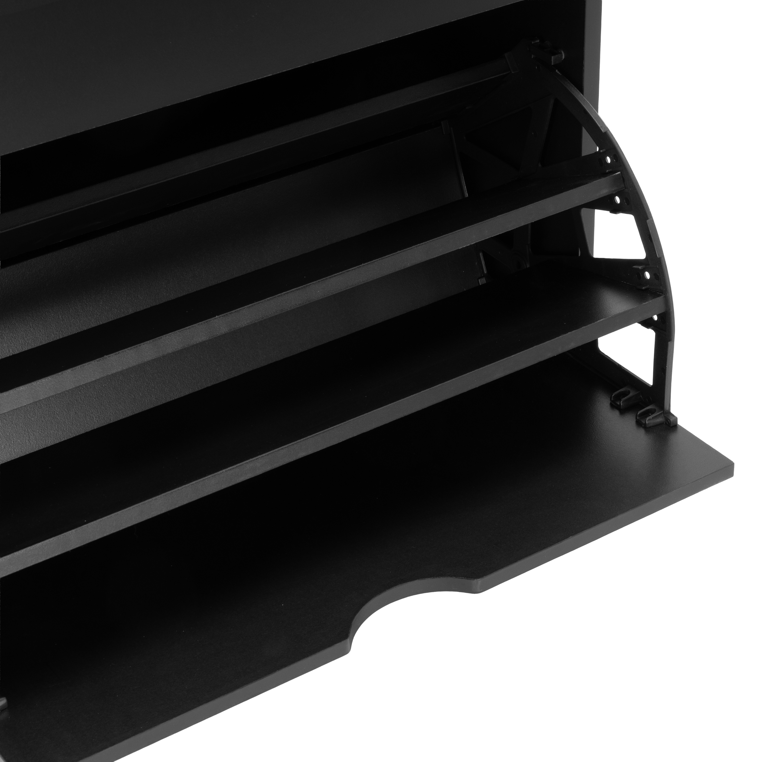 Szafka na buty do przedpokoju HEDOR BLACK - obrazek 10