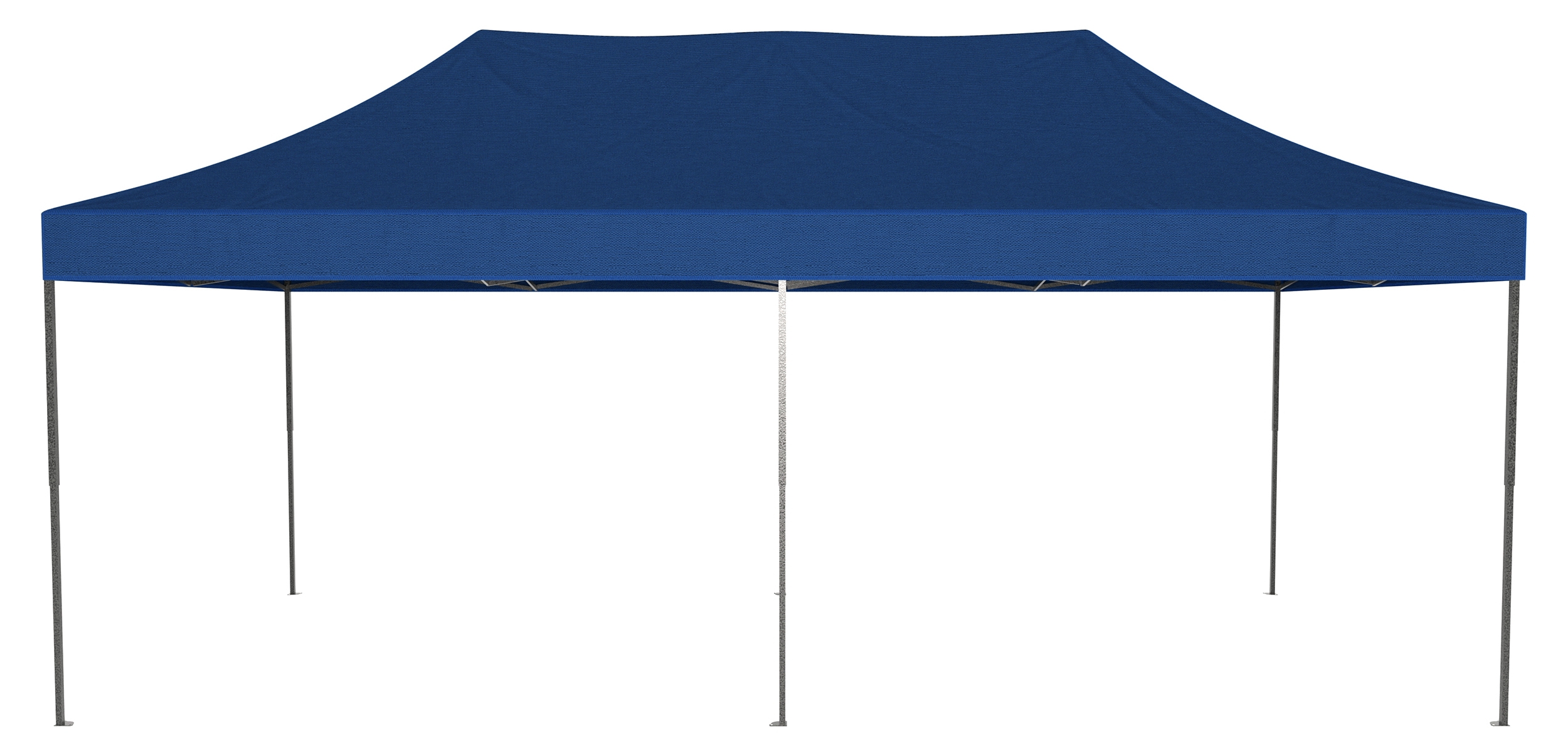 Pawilon handlowy ekspresowy - 3x6 m - niebieski - obrazek 5