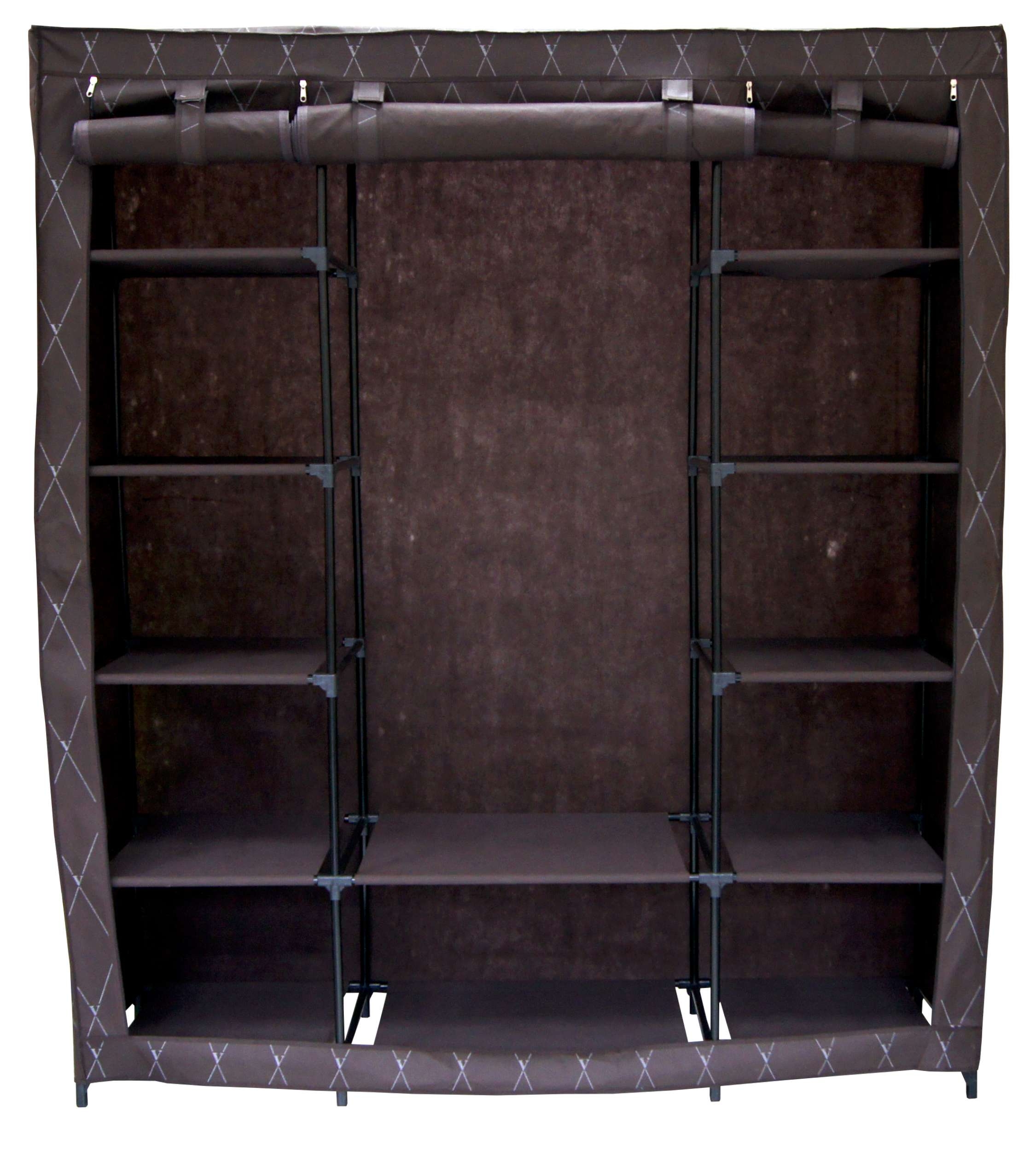 Szafa tekstylna Kaja Maxi Vitto - brąz - obrazek 6