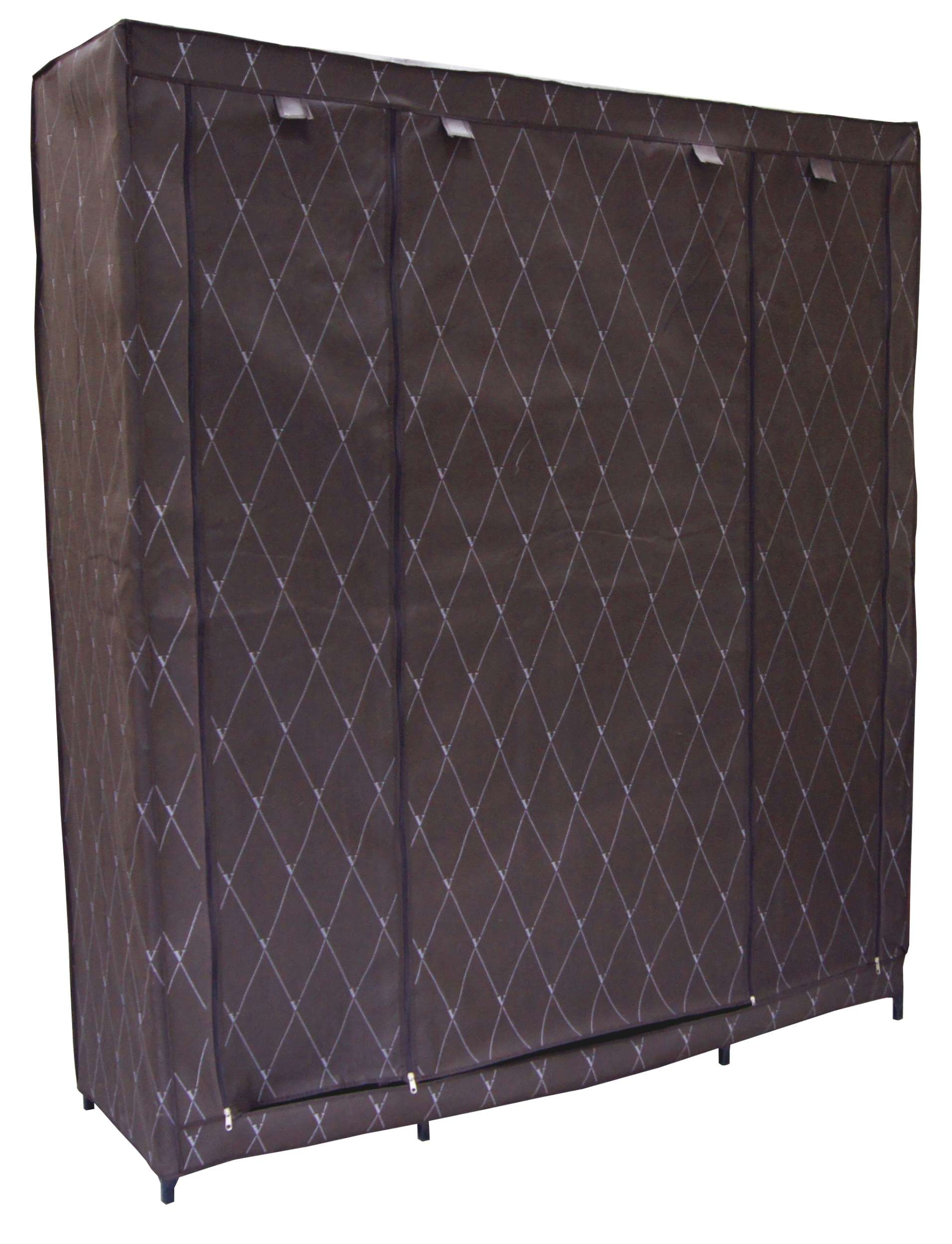 Szafa tekstylna Kaja Maxi Vitto - brąz - obrazek 7