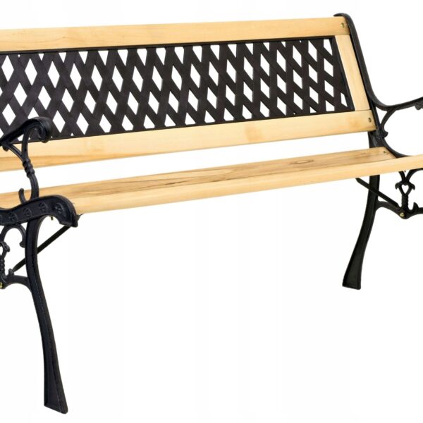 Ławka ogrodowa żeliwna KARO