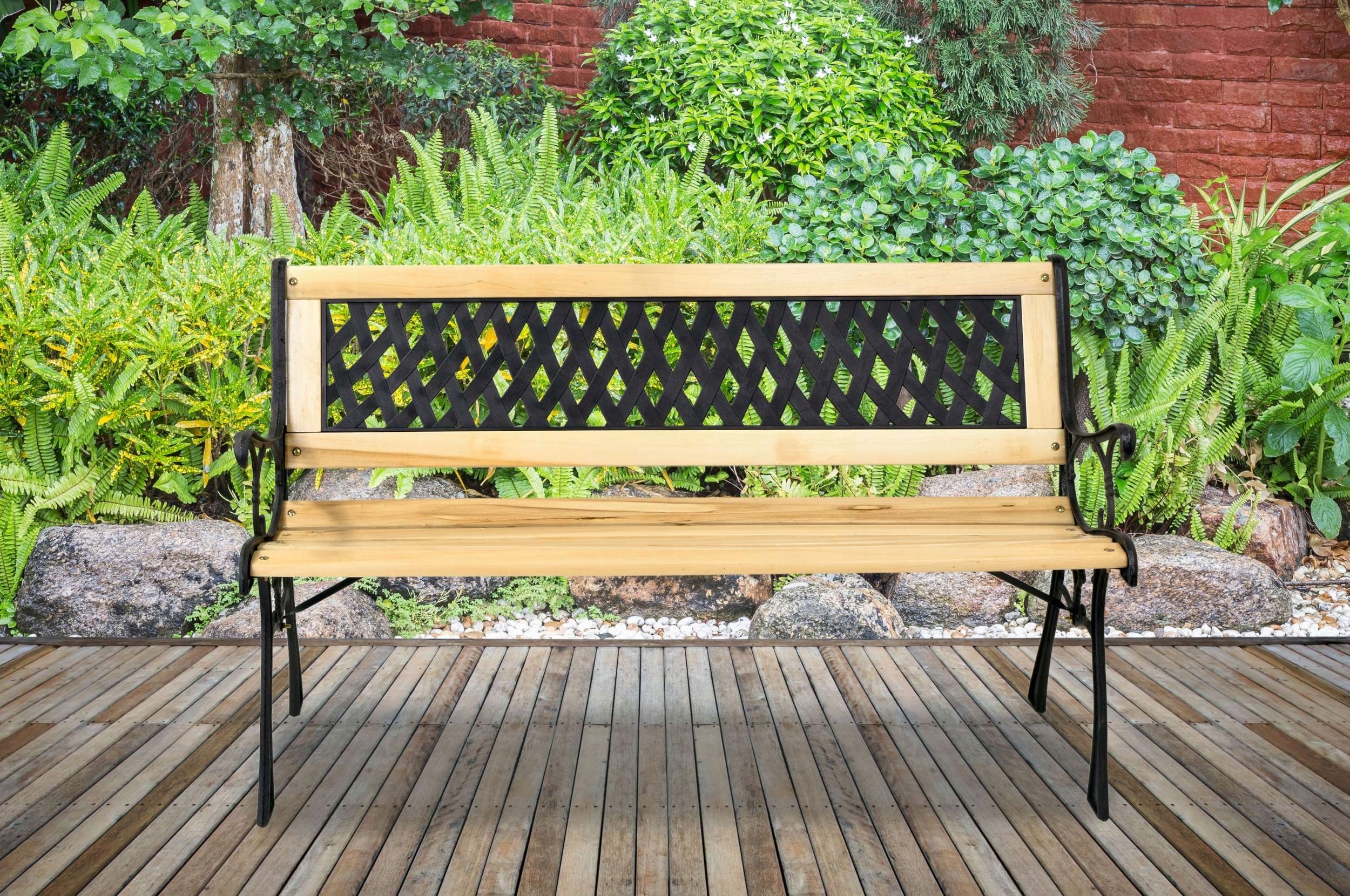 Ławka ogrodowa żeliwna KARO - obrazek 7