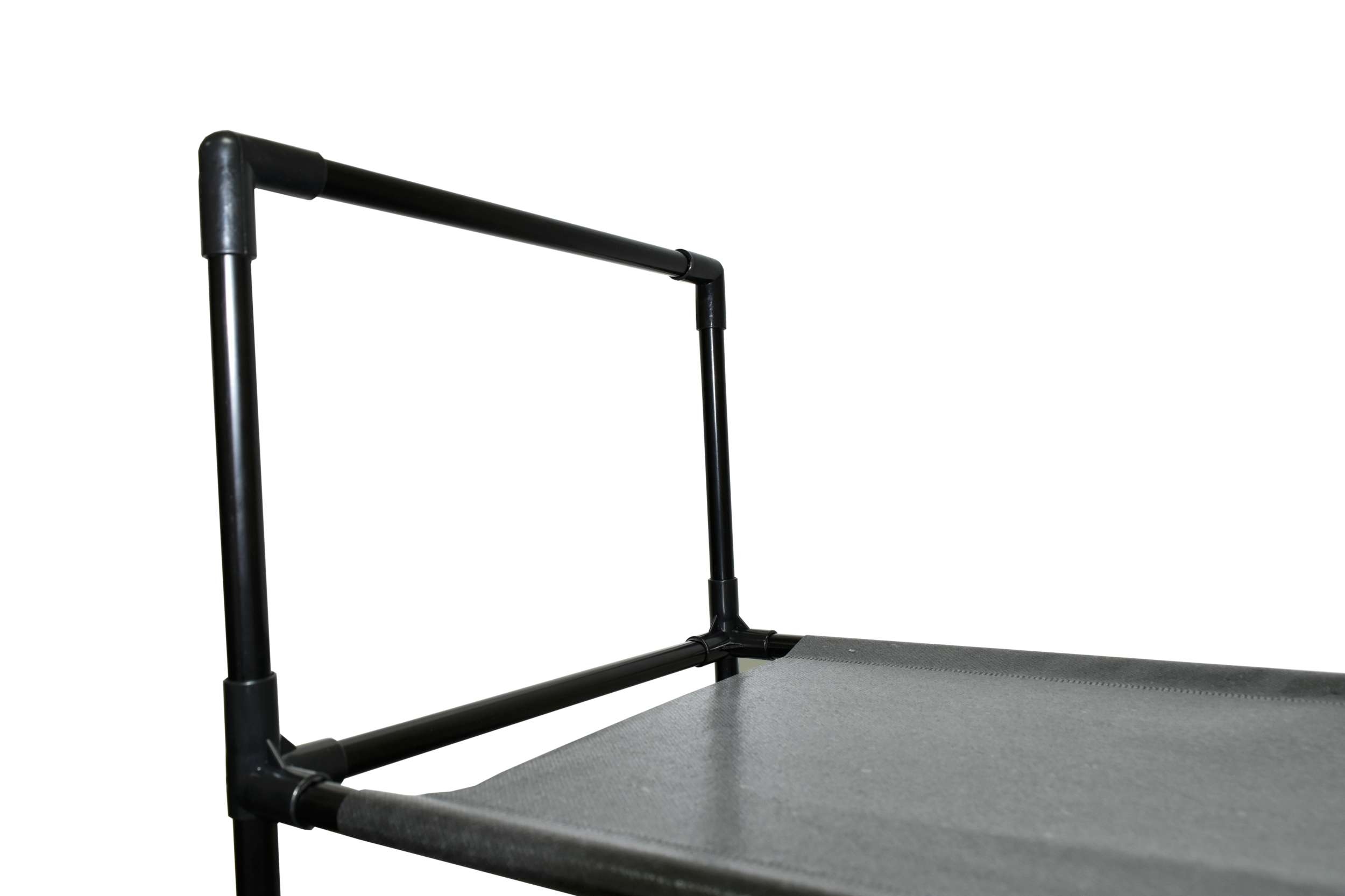 Półka na buty Mela - 50 par - czarna - obrazek 3