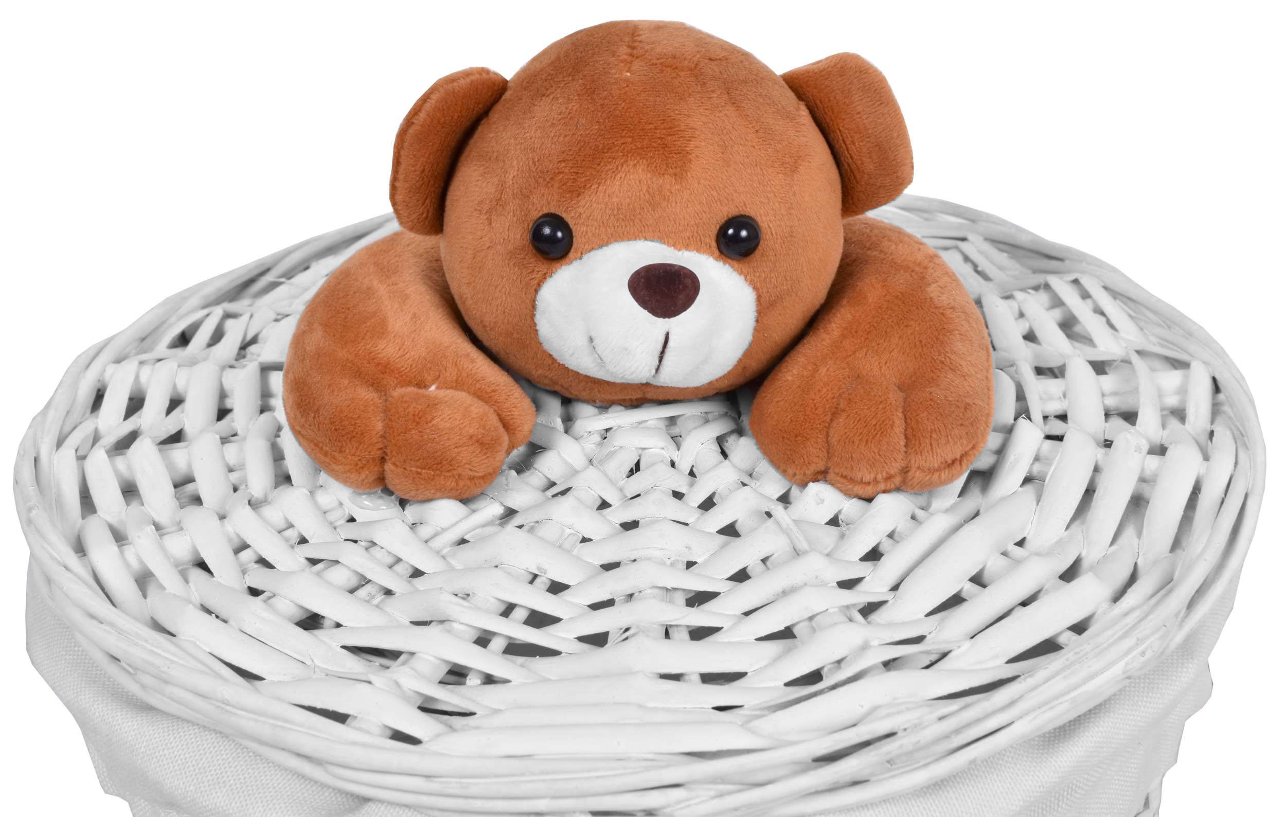 Kosz wiklinowy Miś 15L - obrazek 3