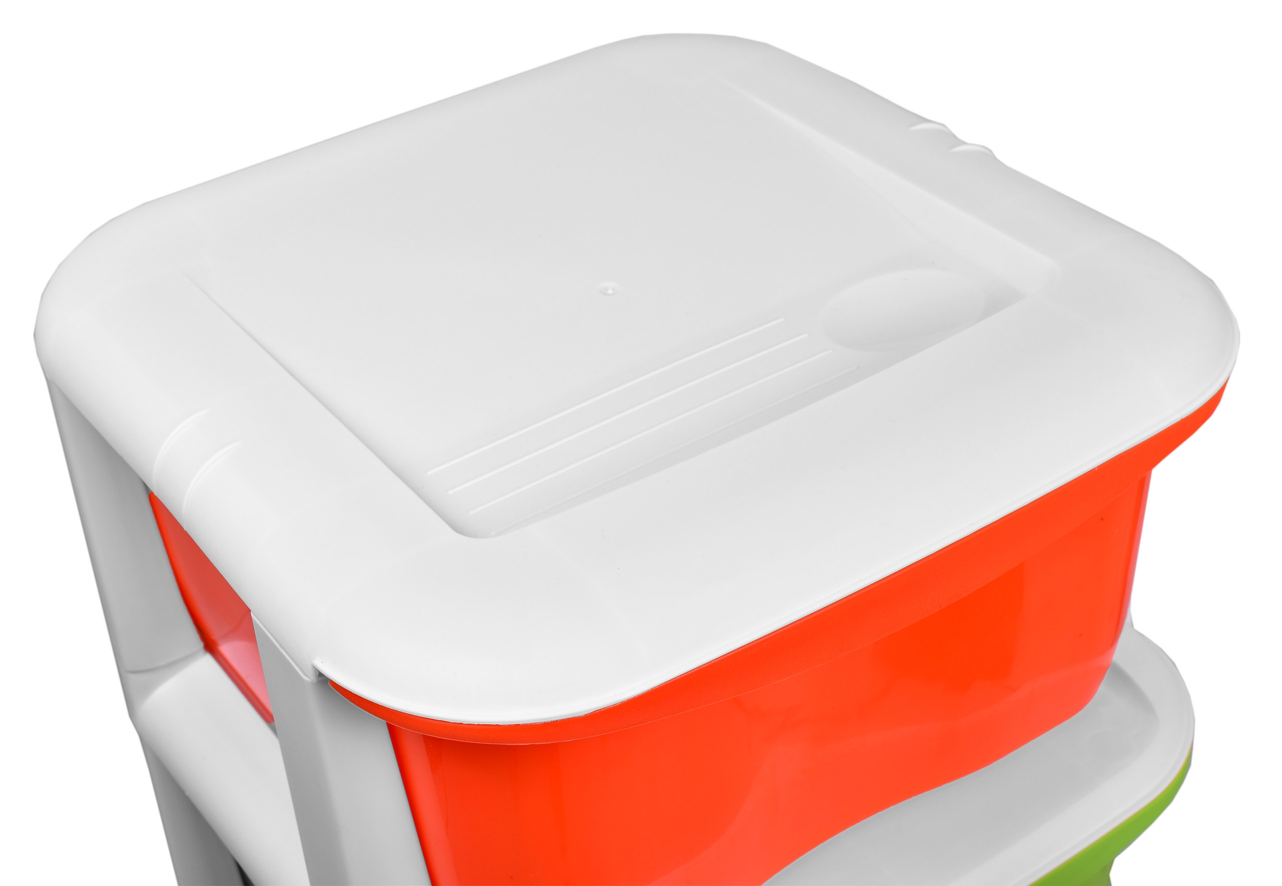 Pojemnik na zabawki 5 szuflad na kółkach - obrazek 6