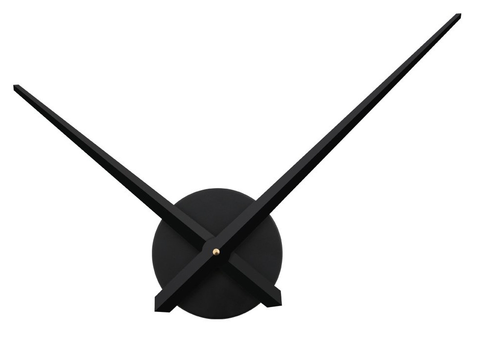 Zegar ścienny DIY NEPRI 65 - 130 cm - czarny 3D - obrazek 9