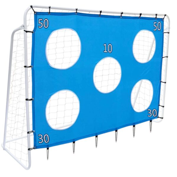 Bramka piłkarska z matą celowniczą ROBERTO 213x152 cm