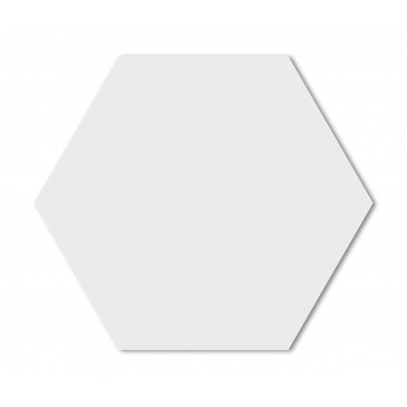 Dekoracyjne lustro akrylowe Hex - srebrne - obrazek 4