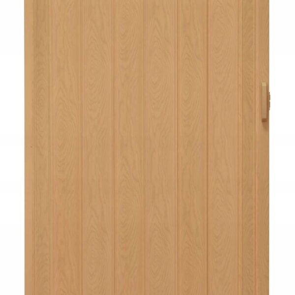 Drzwi harmonijkowe 004-100-02 jasny dąb 100 cm