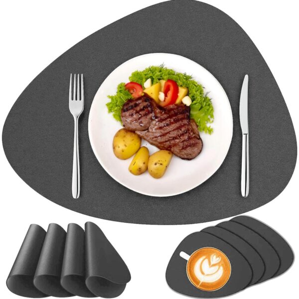 Komplet podkładek na stół TRIVAL GREY