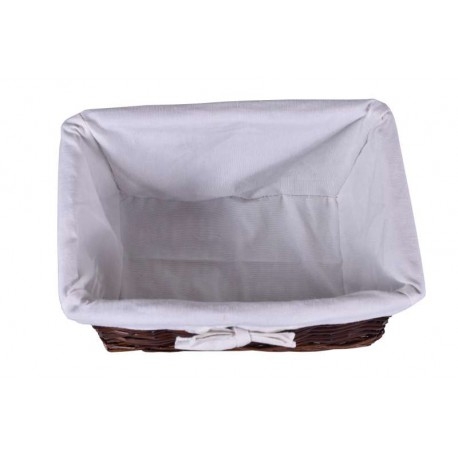 Koszyk wiklinowy 30x20x15 - brązowy - obrazek 4