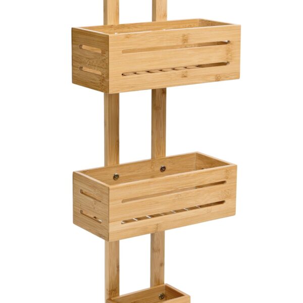 Półka MANILA bambusowa 3 poziomy do kuchni i łazienki