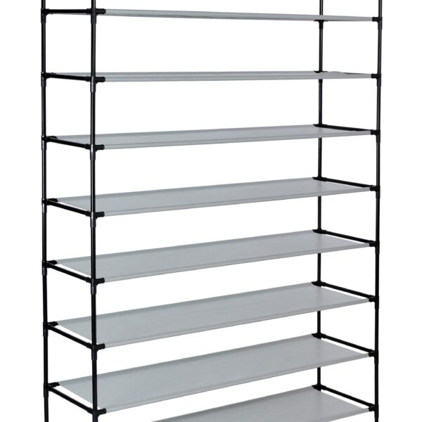 Półka na buty Mela - 50 par - szara