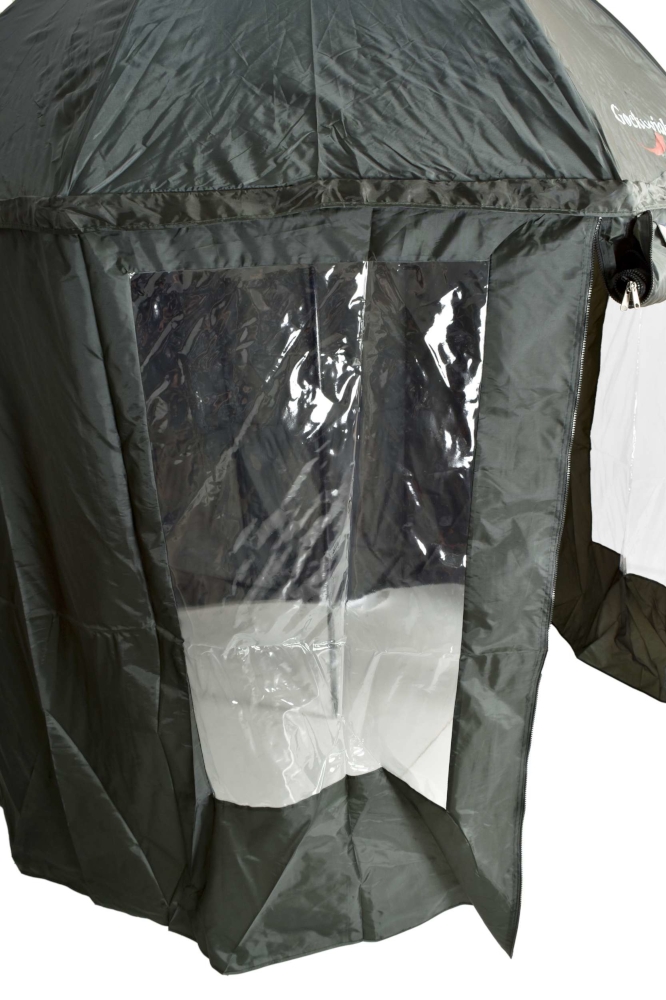 Parasol wędkarski namiot z osłoną JUKON ciemnozielony - obrazek 5