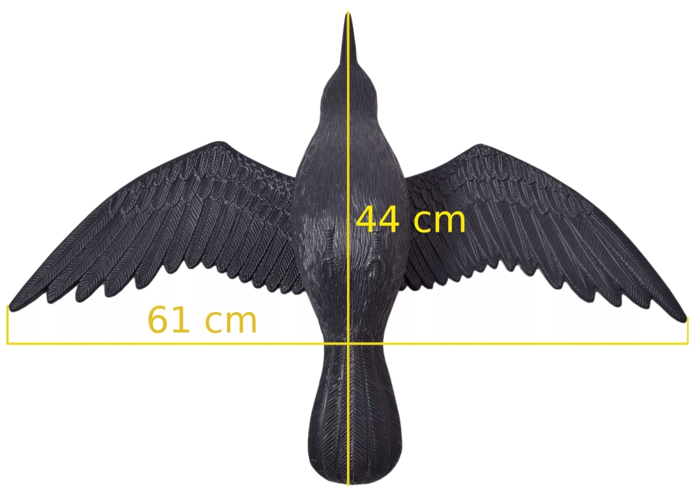 Kruk w locie - odstraszacz gołębi i innych ptaków - obrazek 8