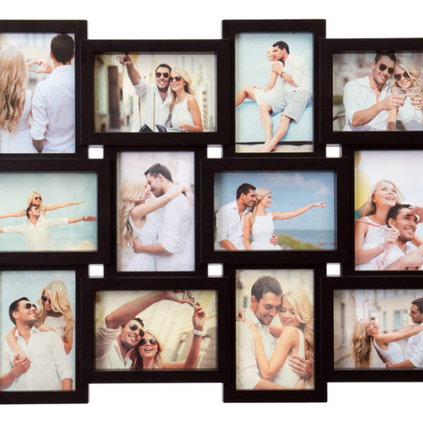 Fotoramka na 18 zdjęć Morka czarna