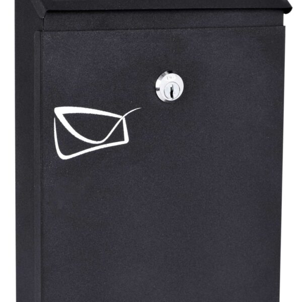 Skrzynka pocztowa na listy Odvin czarna