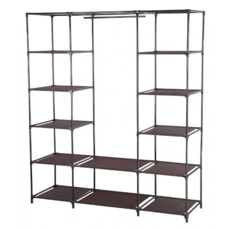 Szafa tekstylna Kaja Maxi Vitto - brąz - obrazek 4