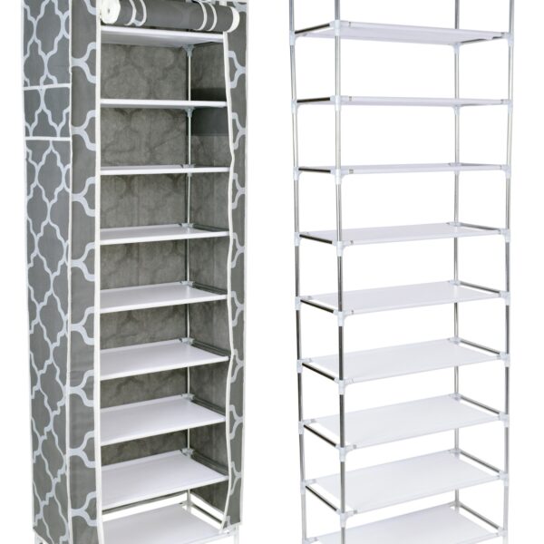 Szafka tekstylna na buty LEA marokańska koniczyna