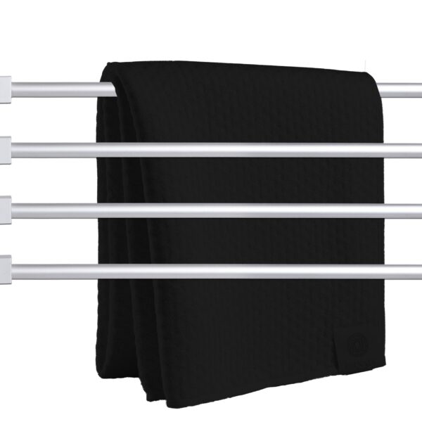 Wieszak na ręczniki Ortys srebrny