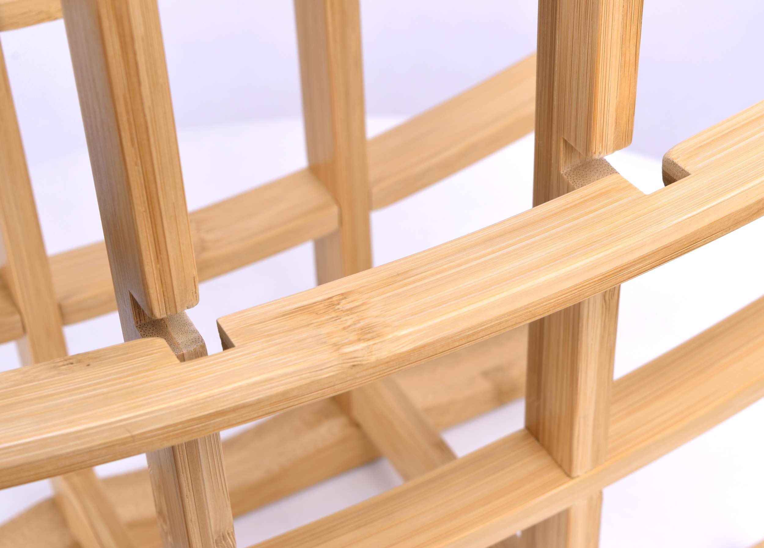 Stojak na wino bambusowy Todgar - obrazek 5