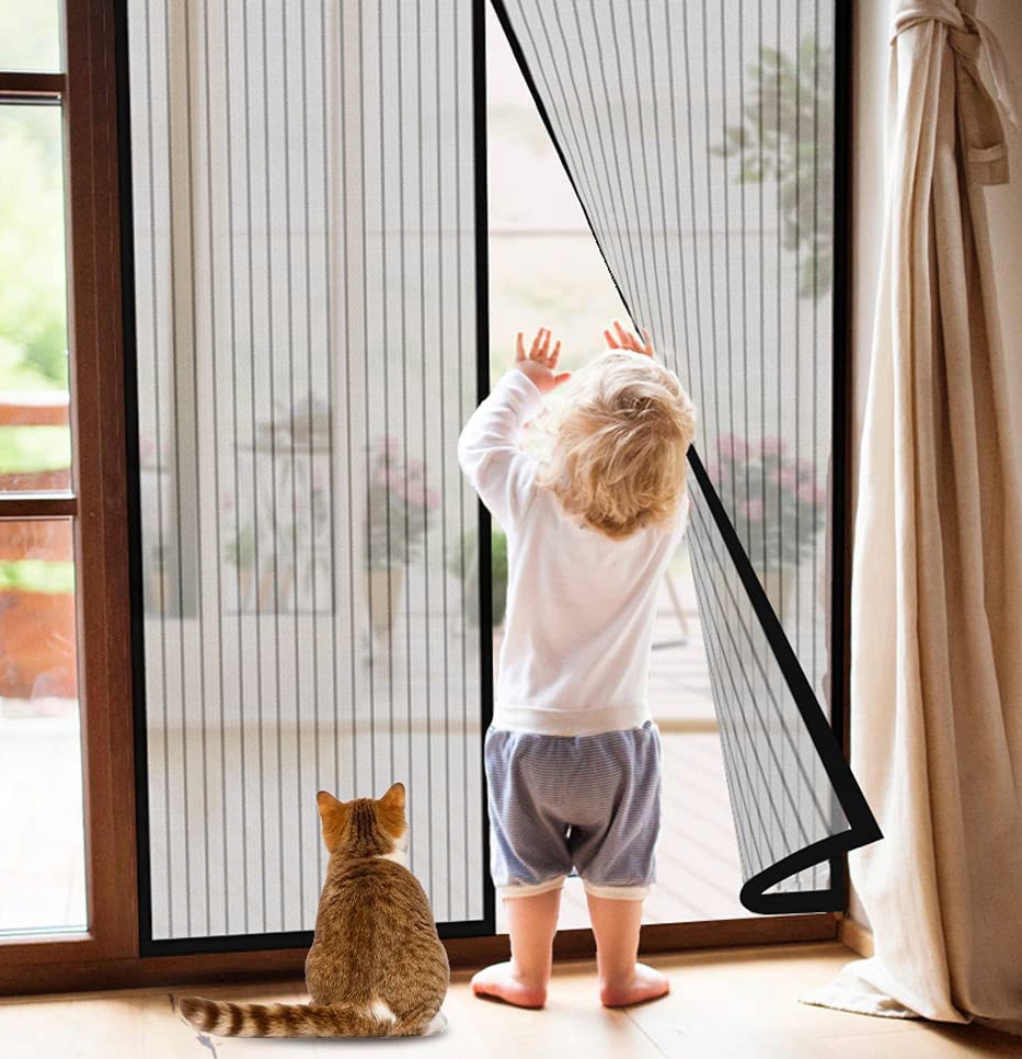 Moskitiera magnetyczna na drzwi do przycięcia Magic Mesh - obrazek 4