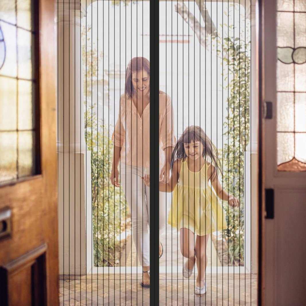 Moskitiera magnetyczna na drzwi do przycięcia Magic Mesh - obrazek 3