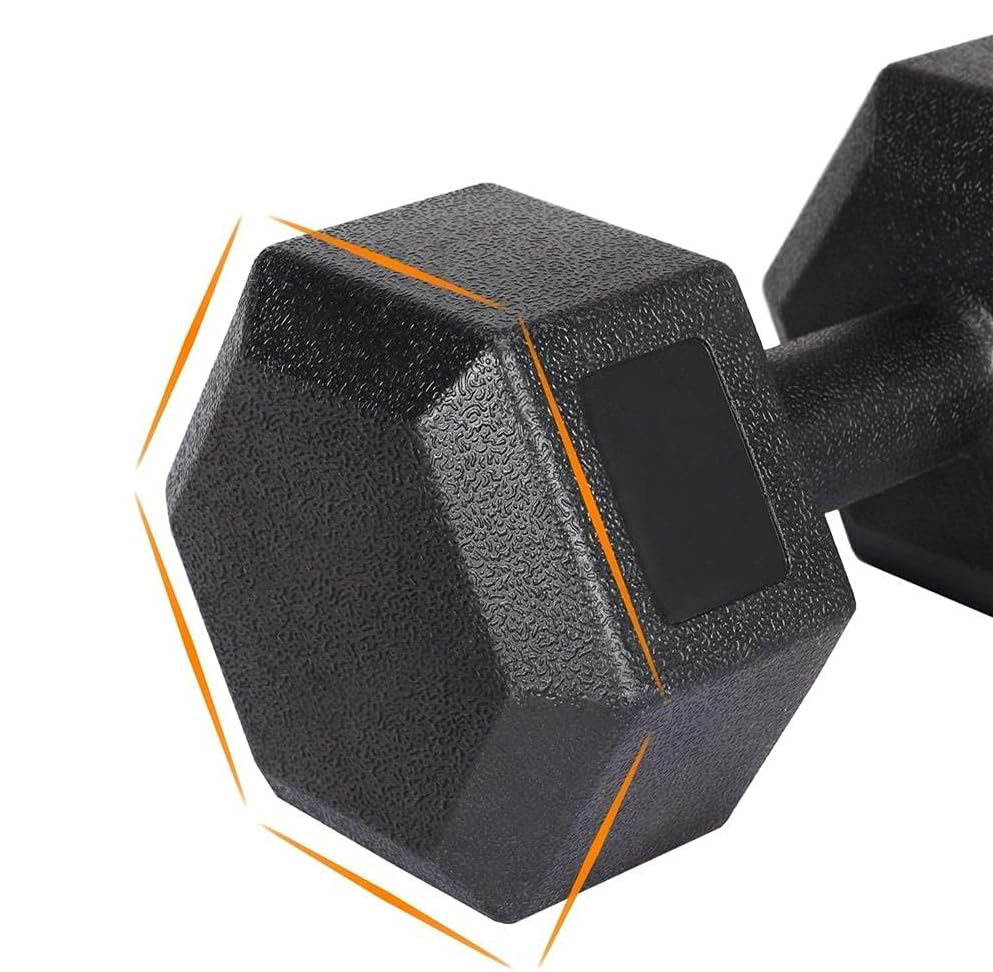 Zestaw 2 hantli OLIMP hantle 2x5 kg - obrazek 2