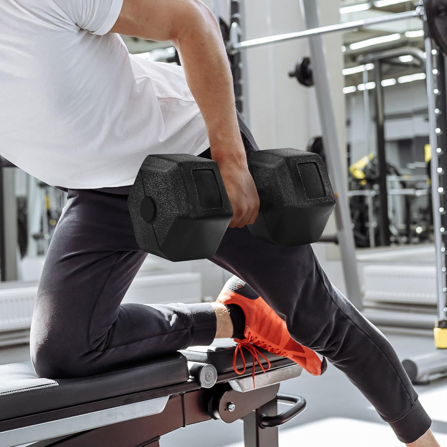 Zestaw 2 hantli OLIMP hantle 2x5 kg - obrazek 4