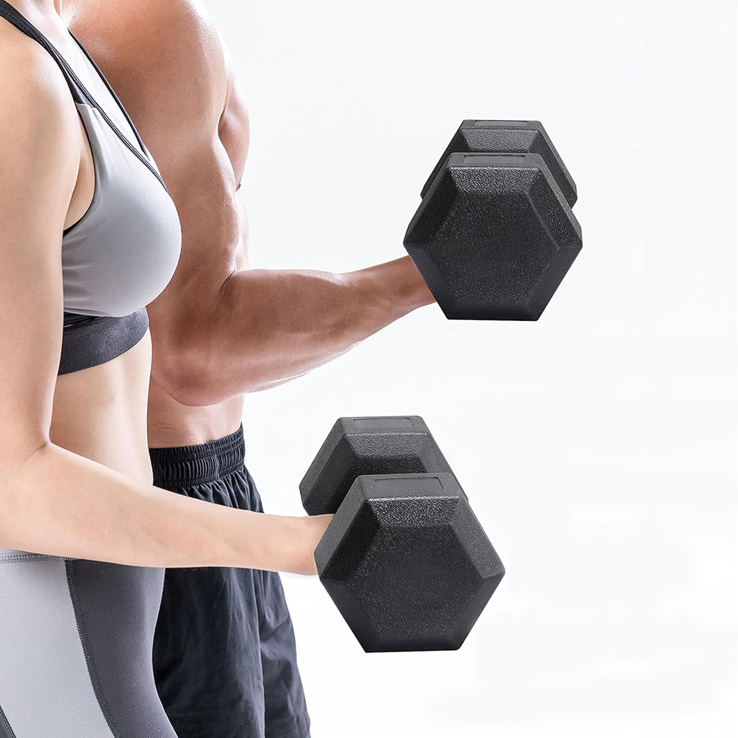 Zestaw 2 hantli OLIMP hantle 2x5 kg - obrazek 5