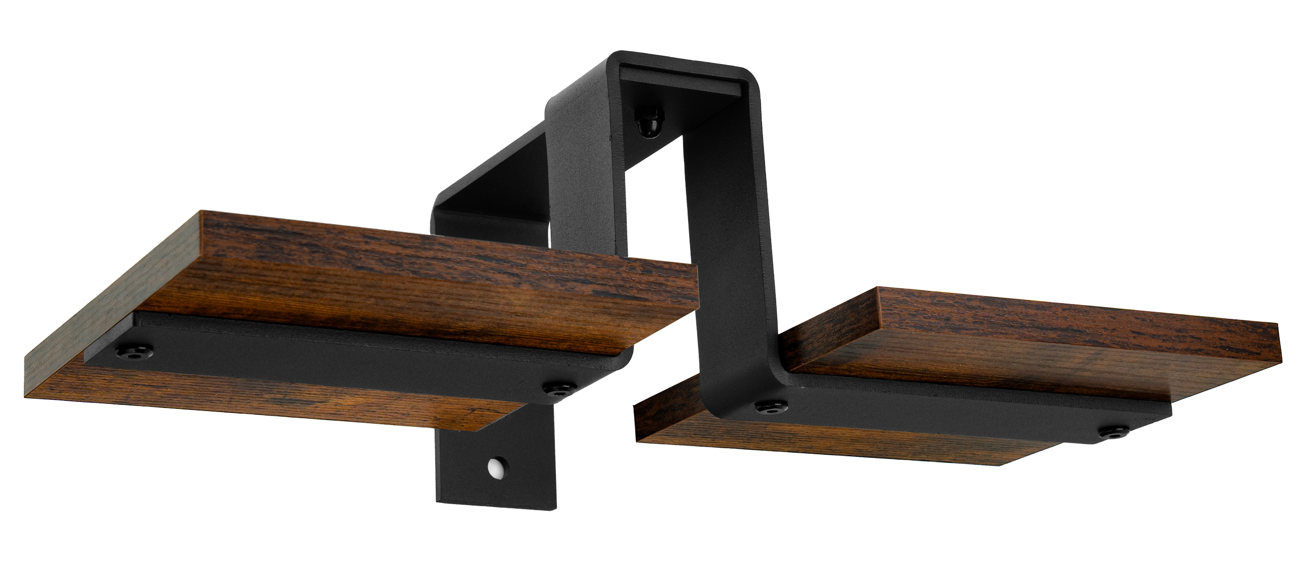 Kwietnik loftowy czarny FERNANDO RUSTIC postarzany dąb - obrazek 8