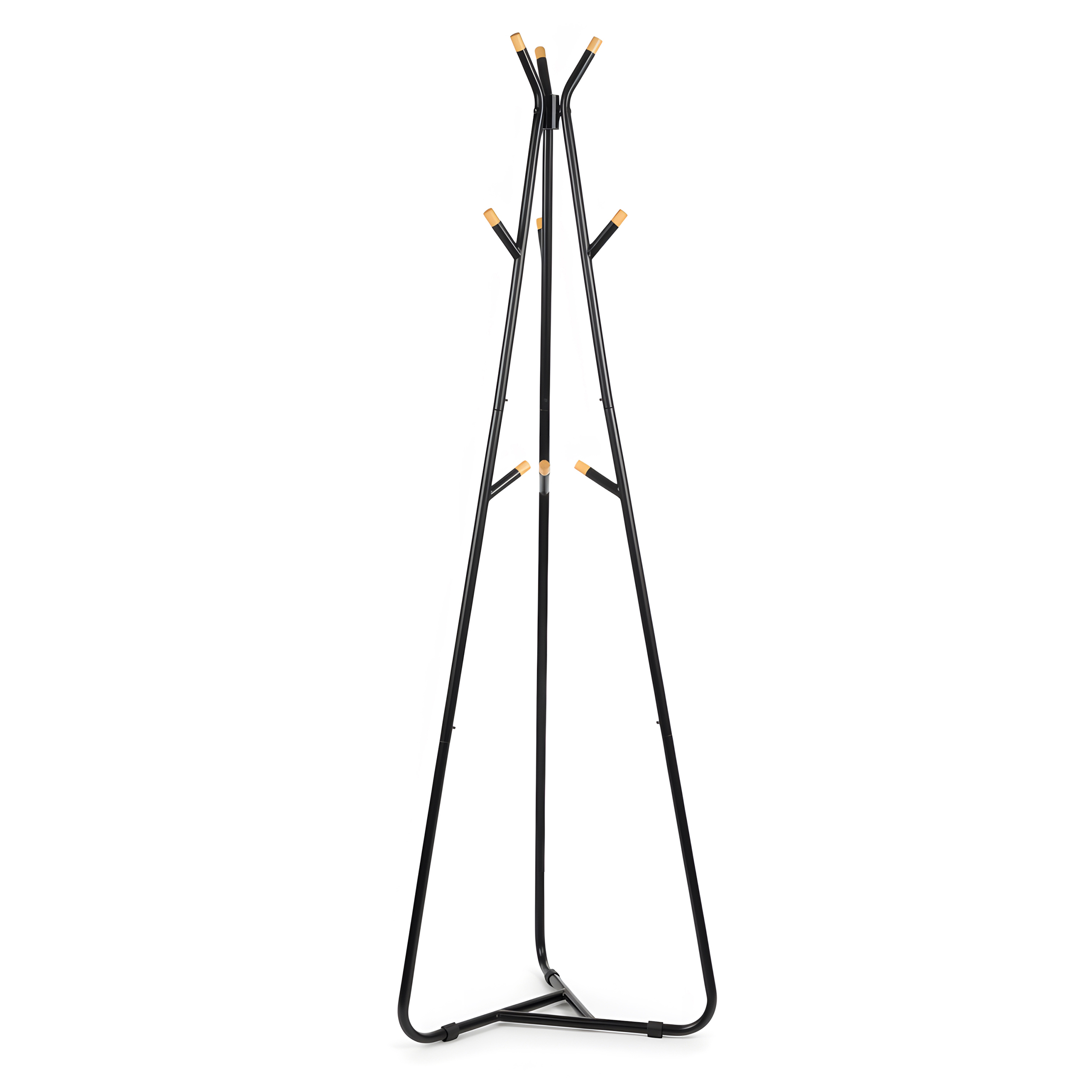 Wieszak stojący podłogowy stojak na kurtki ELIAN czarny - obrazek 6