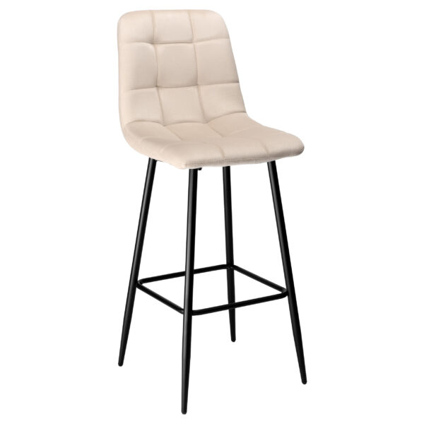 Hoker barowy Hamilton beżowy Velvet