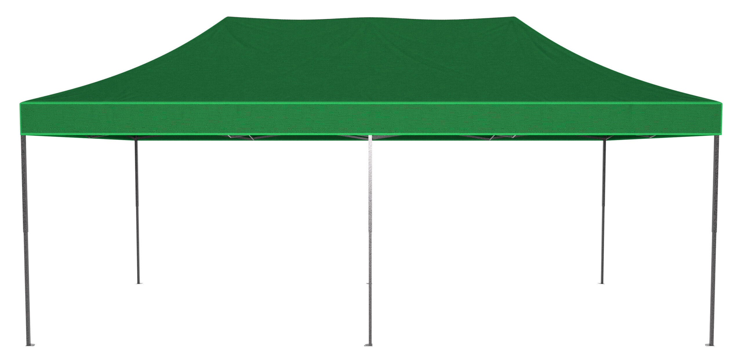 Pawilon handlowy ekspresowy - 3x6 m - zielony - obrazek 6