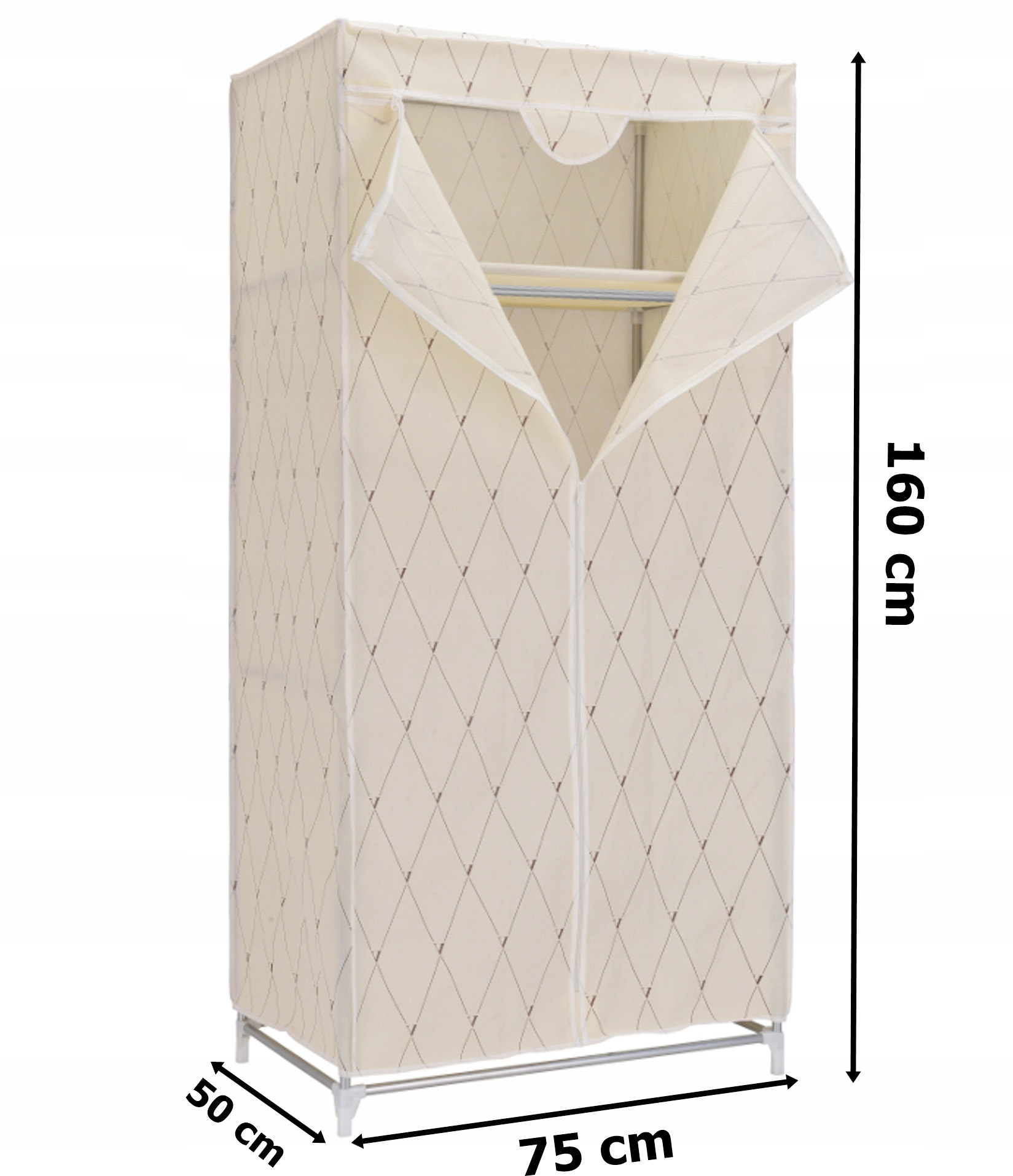 Szafa tekstylna Gaja Vitto - beż - obrazek 3