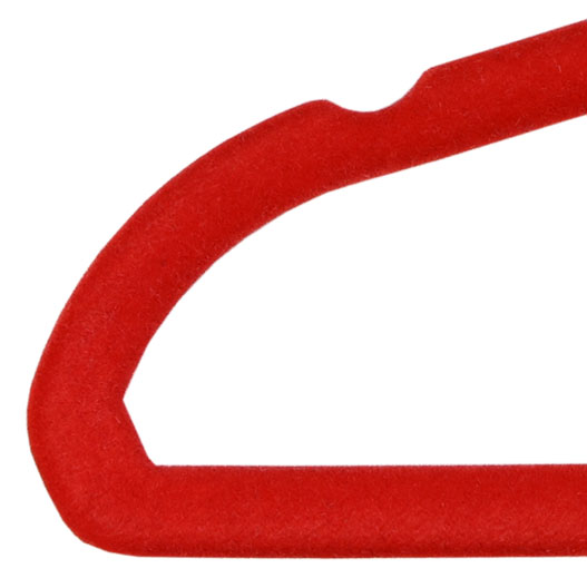 Wieszak welurowy Mini komplet 5 sztuk mix kolorów - obrazek 6