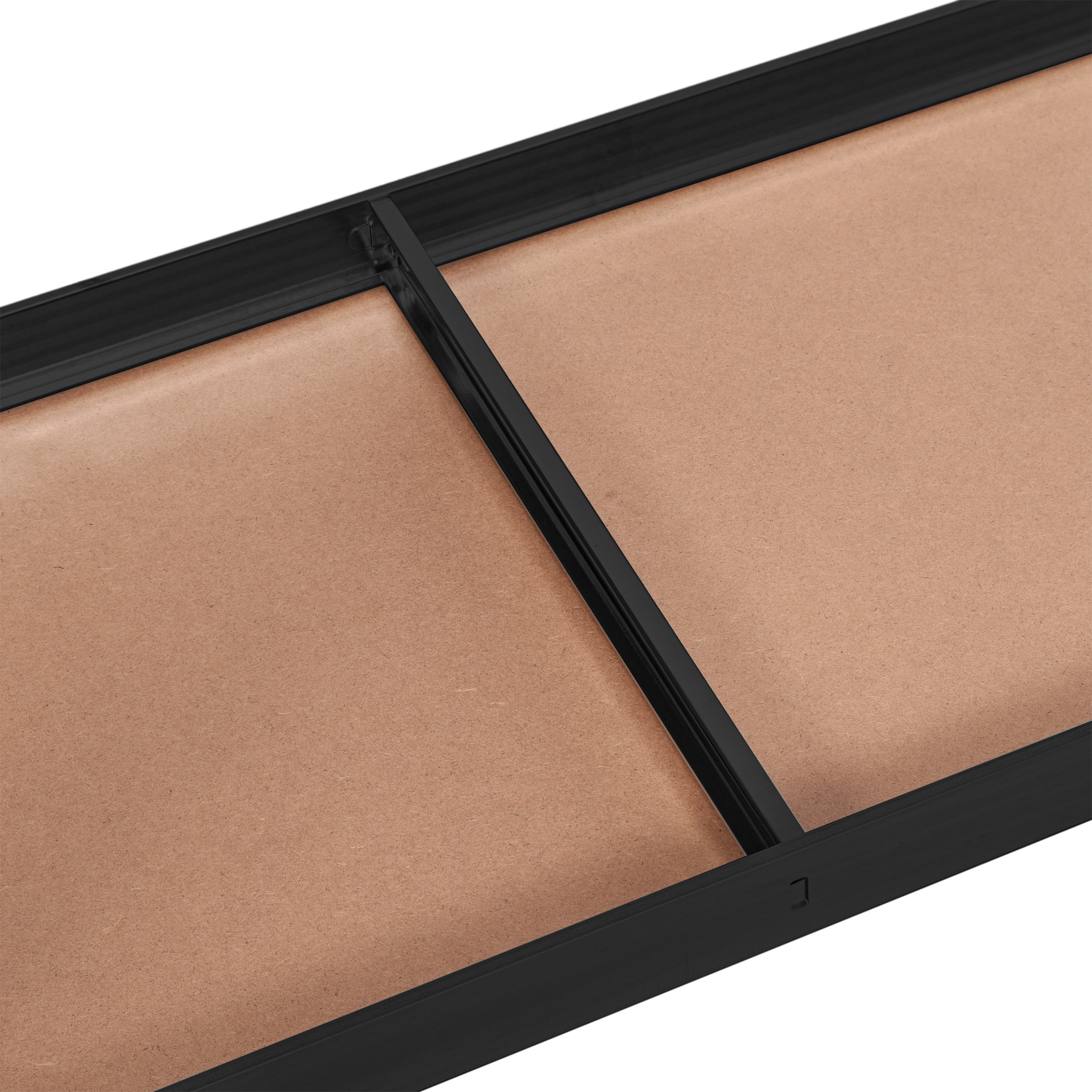 Regał magazynowy 5 poziomów czarny 875 kg 180 x 90 x 40 cm - obrazek 5