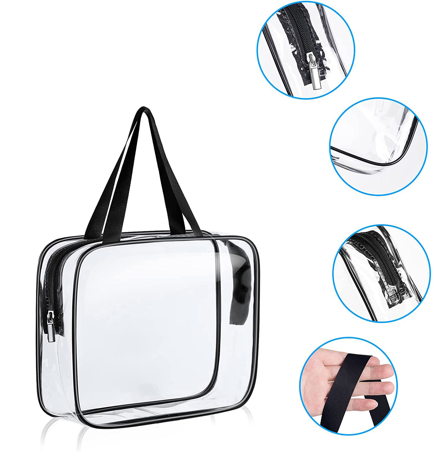 Kosmetyczki podróżne Penne zestaw 3 sztuk - obrazek 6