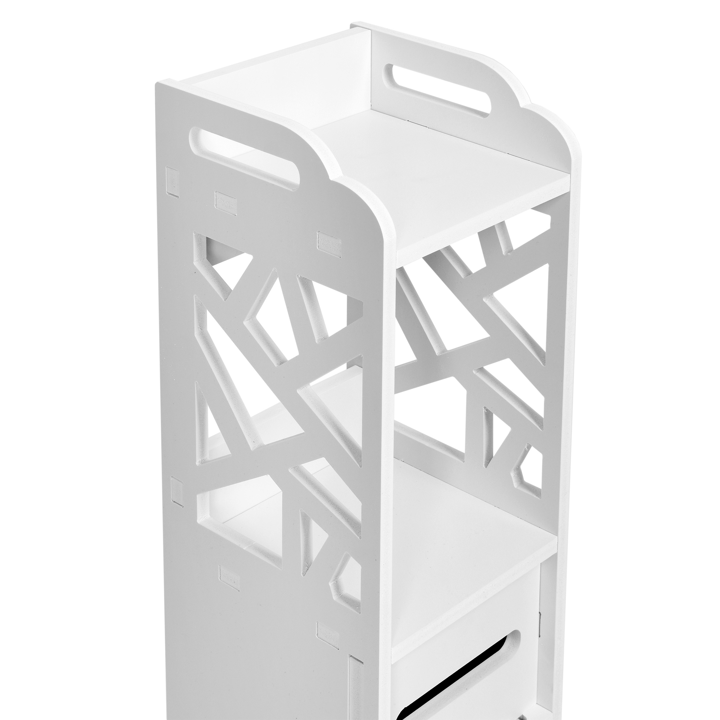 Szafka stojąca do łazienki MALTA biała - obrazek 6