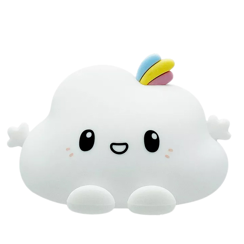 Silikonowa lampka nocna Chmurka led rgb - obrazek 3