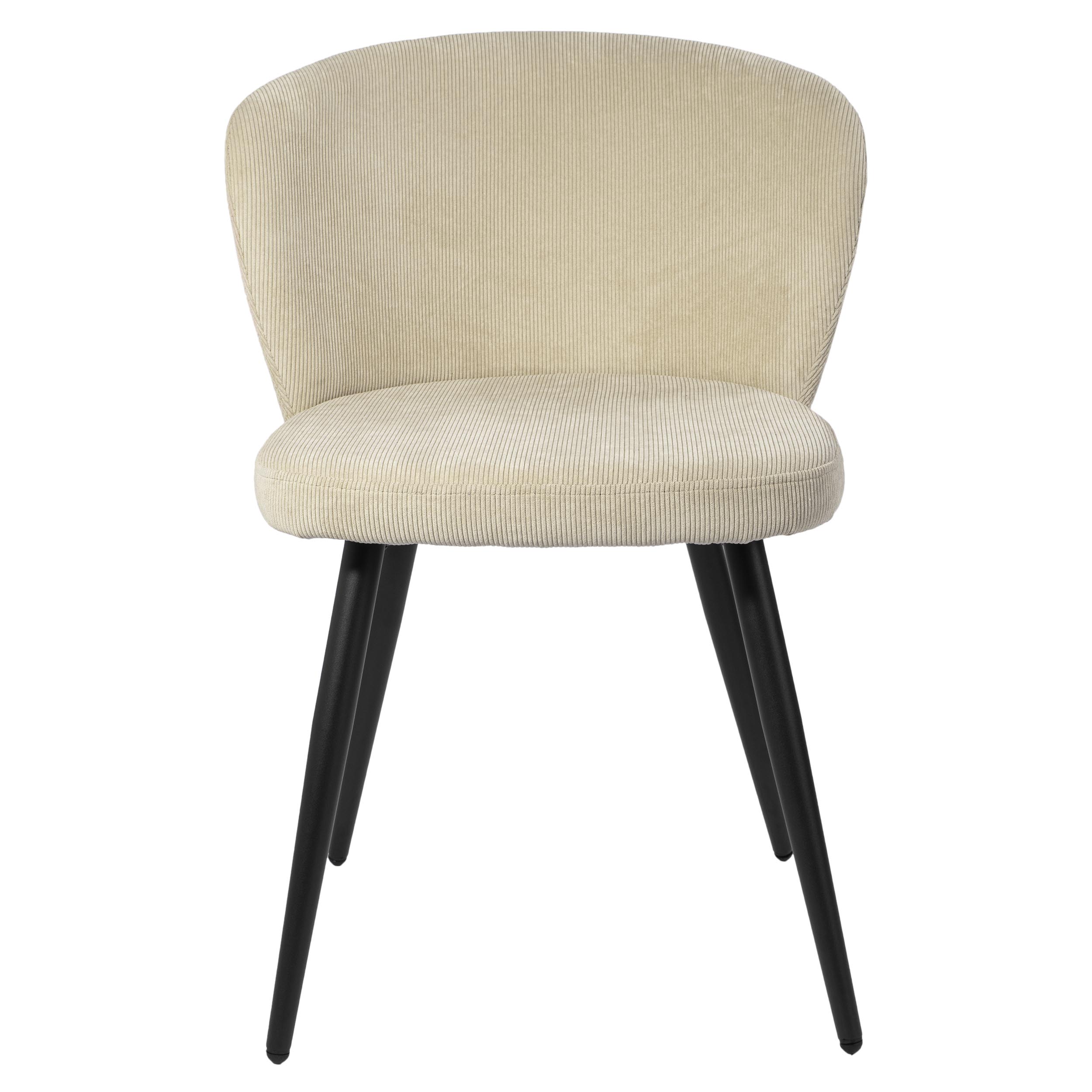 Krzesło KROSBY Sztruks Beżowe - obrazek 6