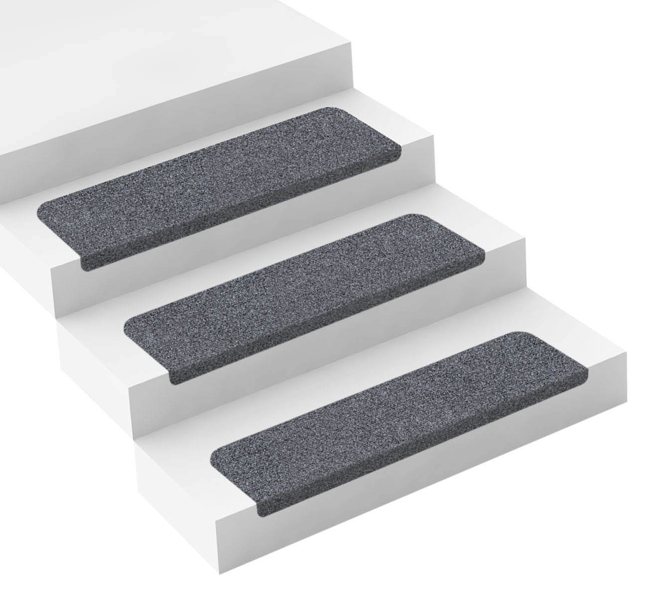 Dywanik na stopnie ADRIA grafitowy 1 sztuka - obrazek 2