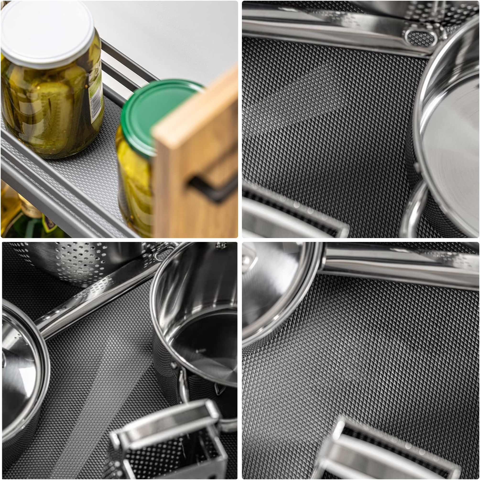 Mata antypoślizgowa do szuflad LARGO 48X300 szara - obrazek 5