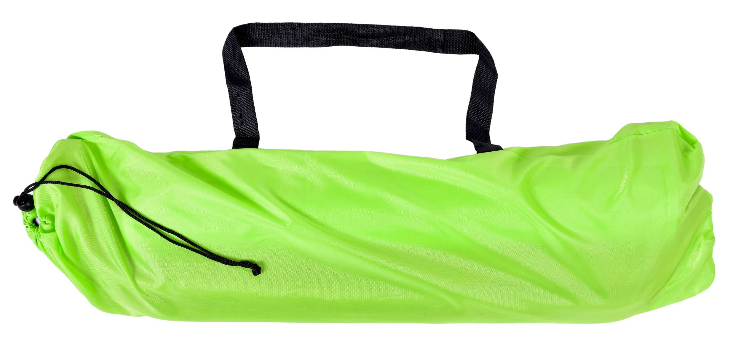 Leżak turystyczny plażowy składany OLEK - limonka - obrazek 3