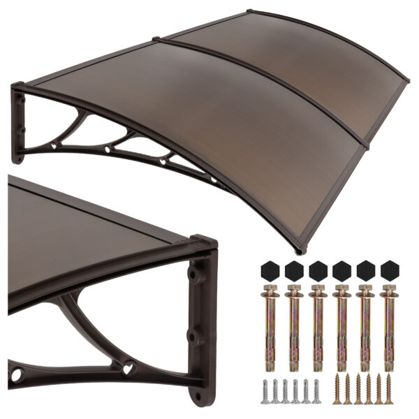 Daszek nad drzwi MAKO DUO 100x200cm brązowy