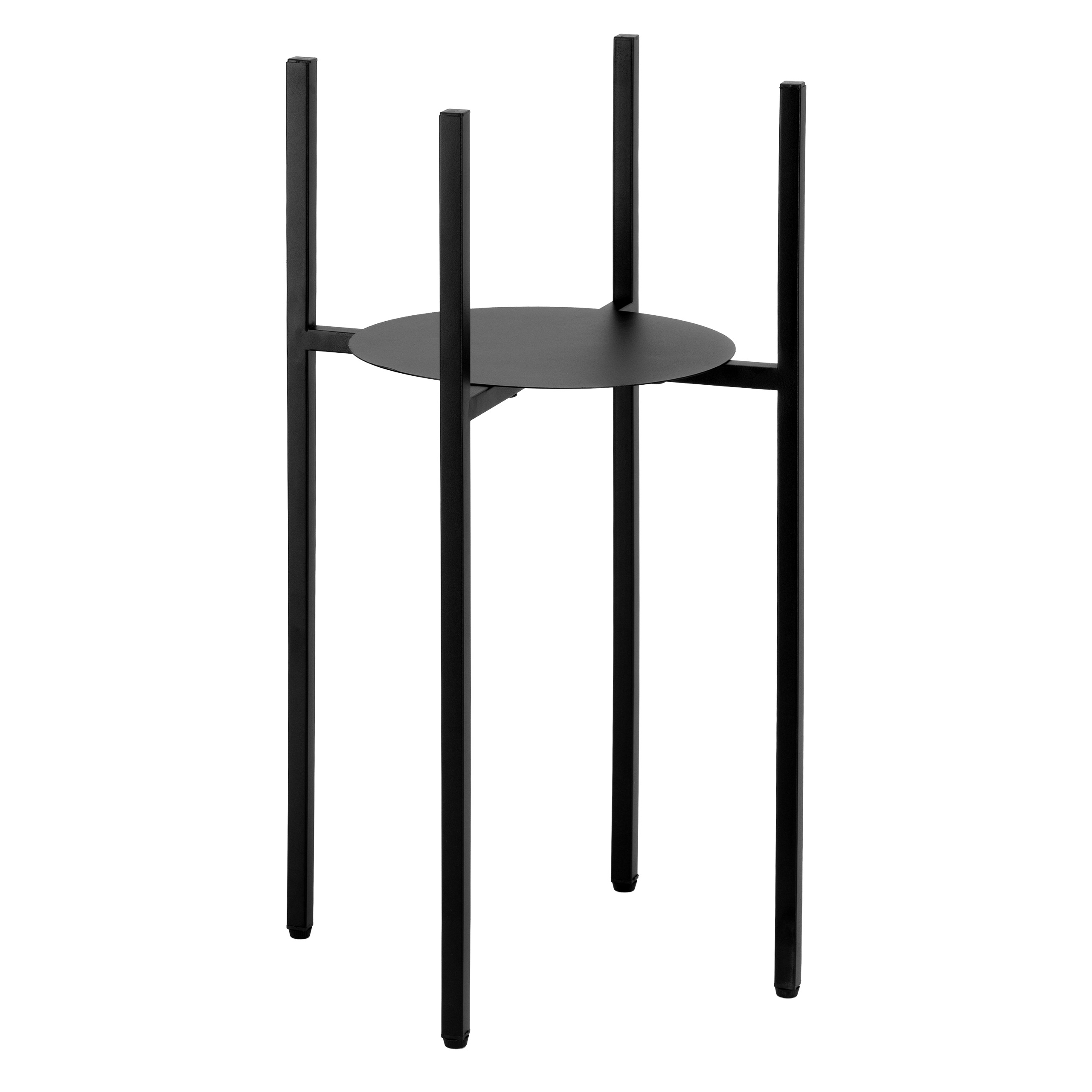 Kwietnik stojący loftowy Torre 60 cm czarny - obrazek 5