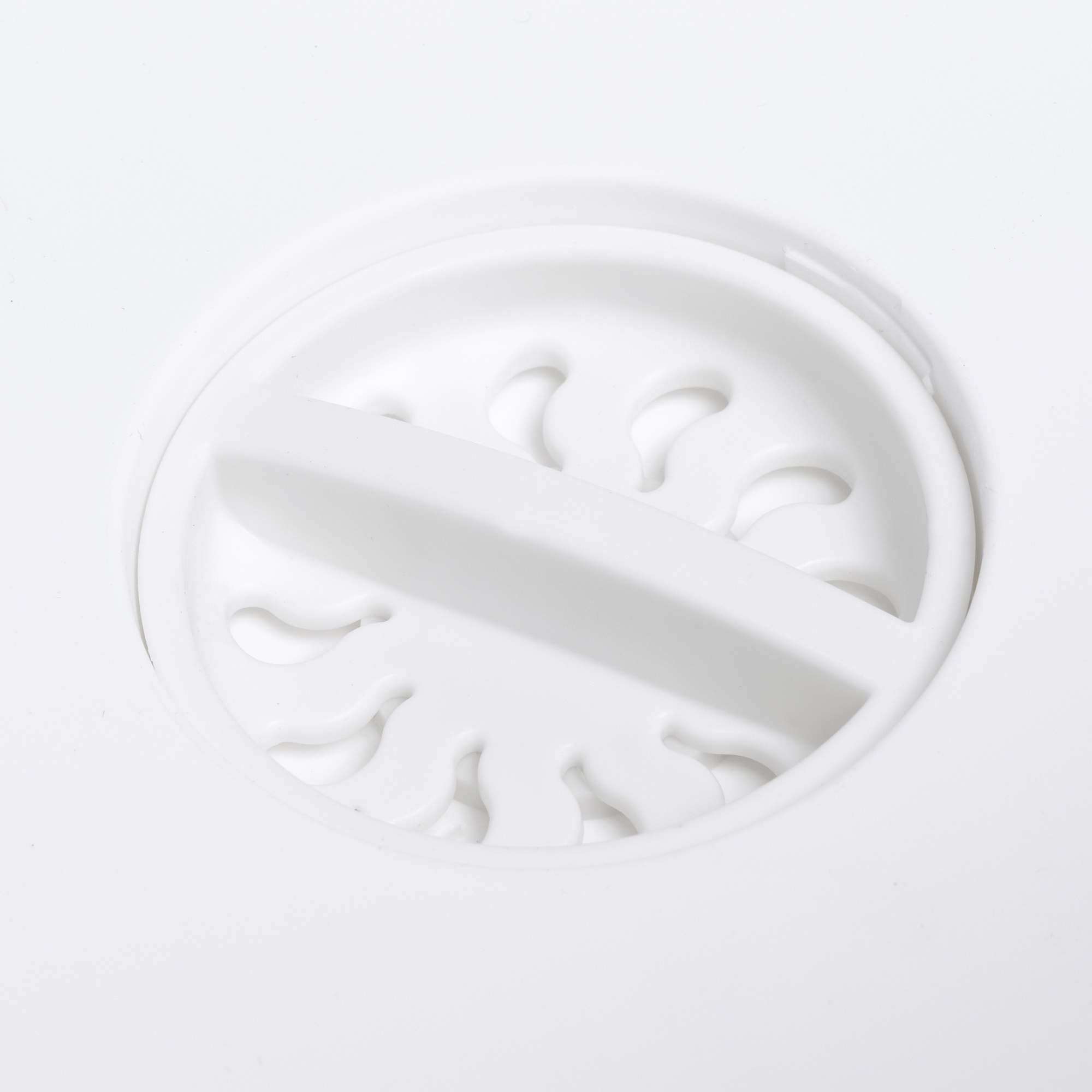 Miska składana z odpływem bialo-szara BRIDA - obrazek 8