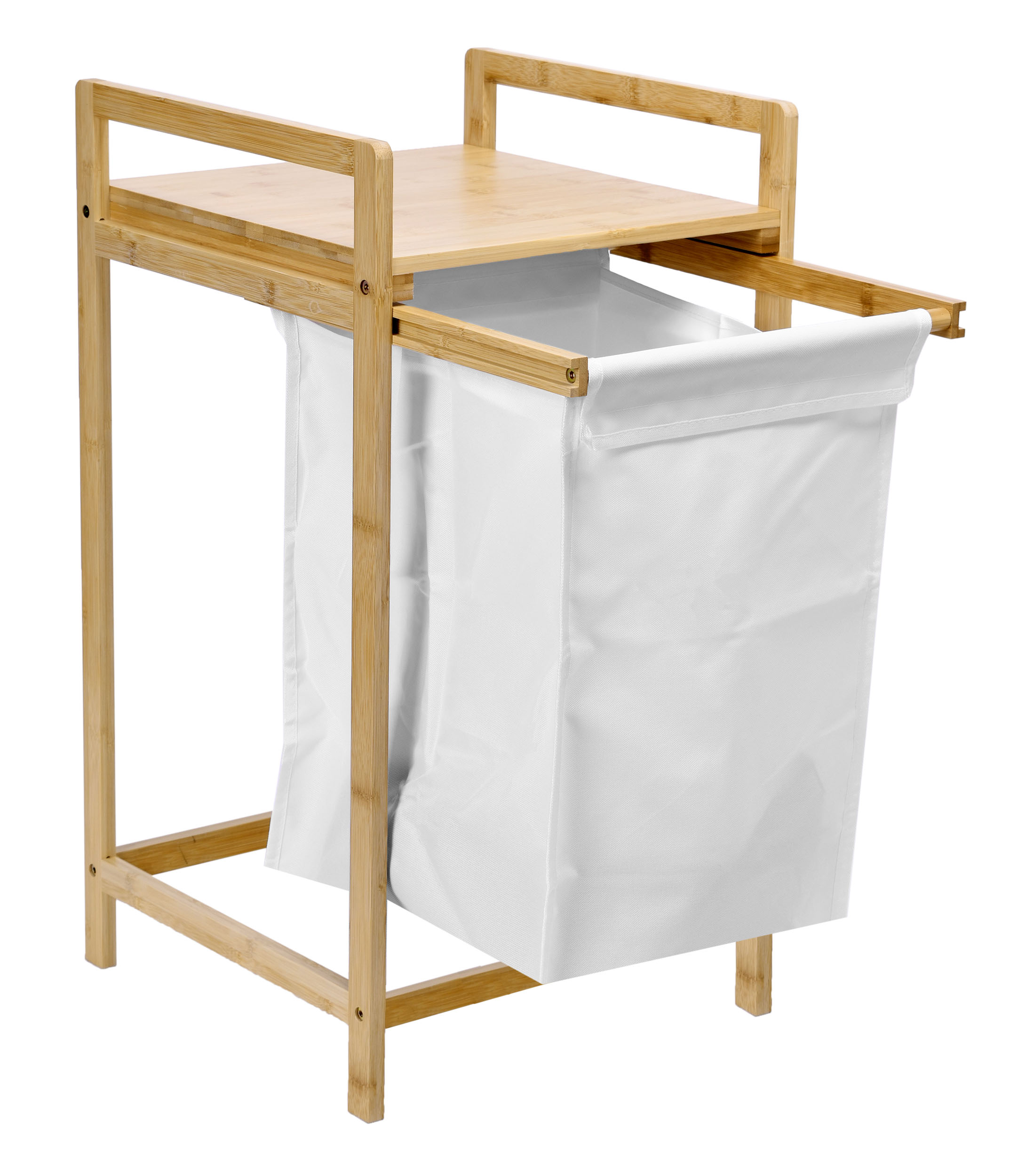 kosz na pranie lub zabawki bambusowy HANOI 1 przegroda - obrazek 9