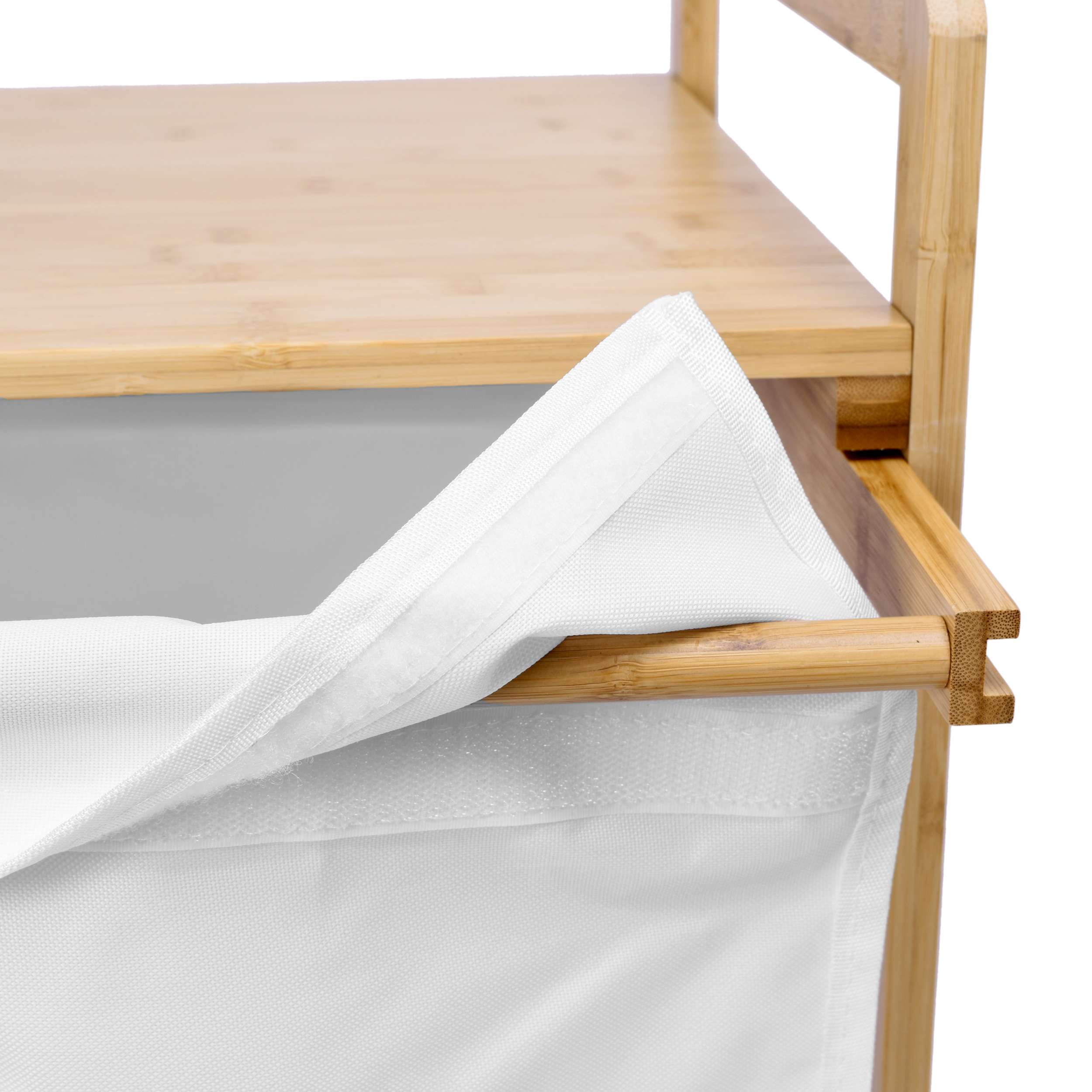 kosz na pranie lub zabawki bambusowy HANOI 1 przegroda - obrazek 5