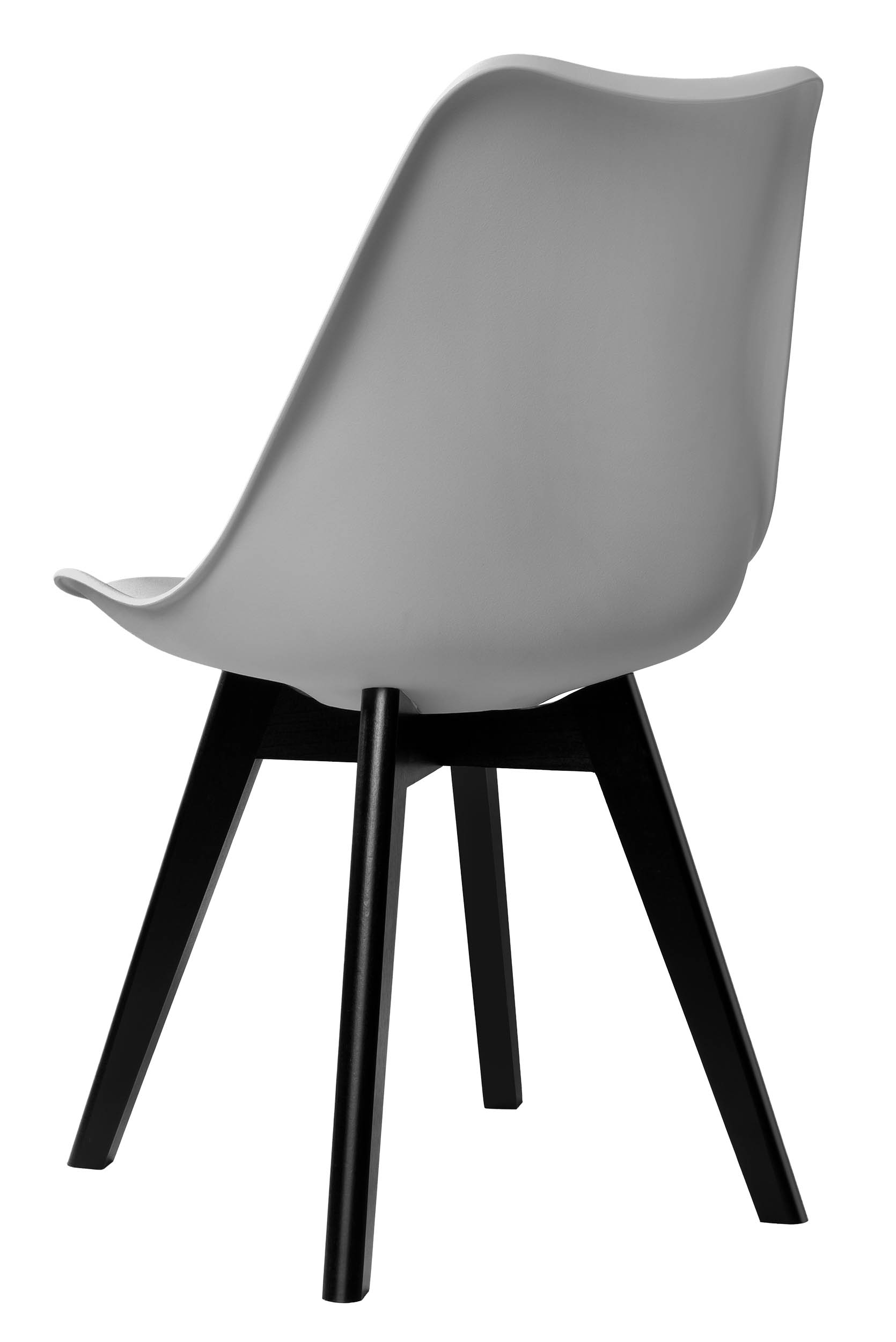 Krzesło nowoczesne Nantes Black DSW szare - obrazek 5